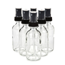 Round Empty Clear Fragrance Perfume Bottle 30ml 50ml 100ml Spray Glass Bottles